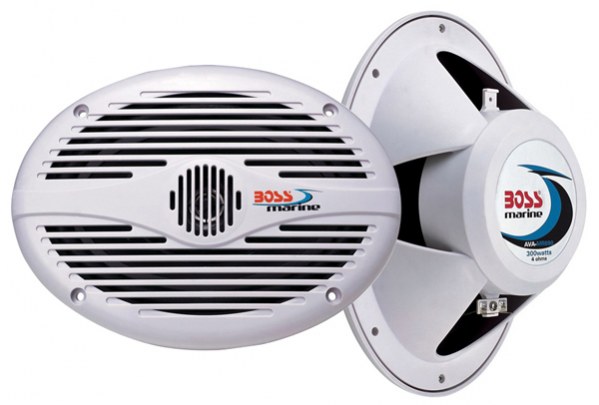 Boss MR690 Audio Marine zvučnici, 6x9",350 W, bijeli