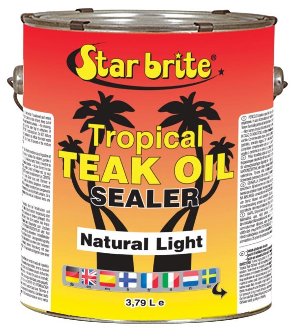 Tropical Teak Oil/Sealer Light 3.79 L