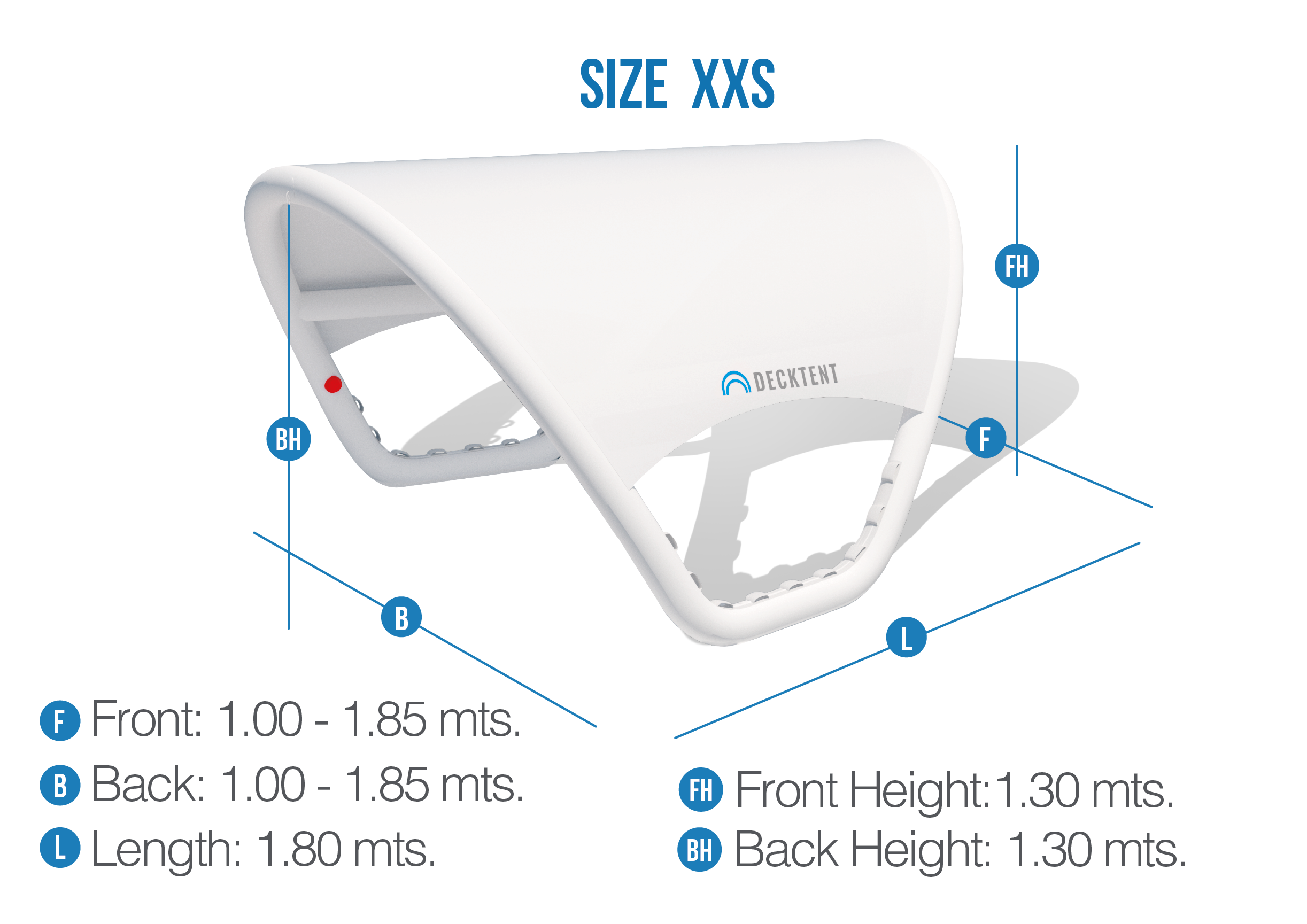 DECKTENT size XXS DECKTENT size XXS
