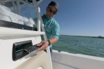 Scanstrut ROKK Wireless Cove LED 10W SC CW 9F on water 2