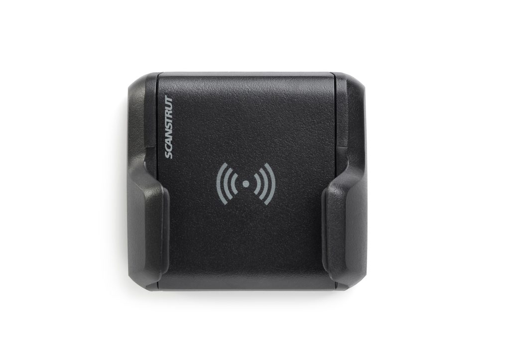 Scanstrut ROKK Wireless Nano 10W wireless charging phone mount web